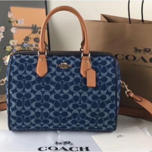Coach | Bags | Coach Cy699 Rowan Large Satchel Bag In Signature